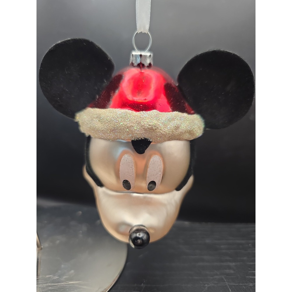 Disney blown glass ornament Mickey Mouse